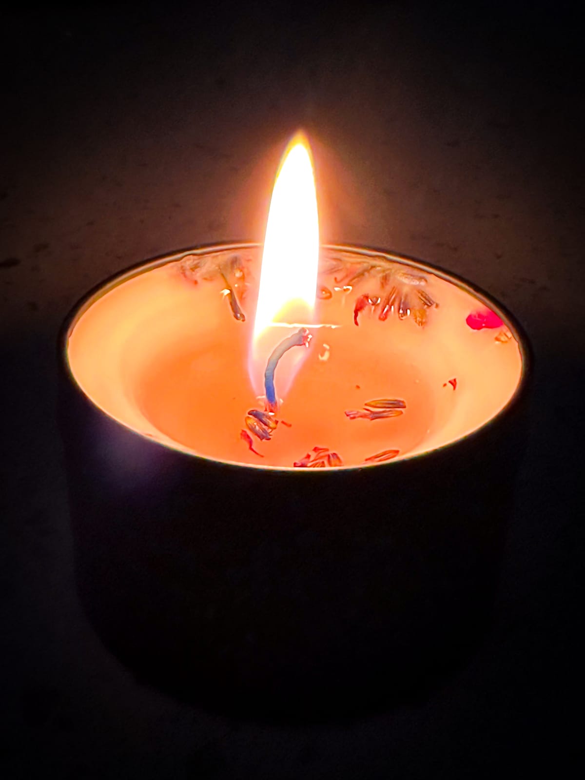 Homemade Lavender Candle 🕯️